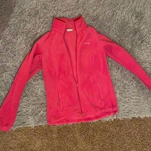 Columbia Pink Jacket. Size Medium.